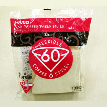ハリオ V60用ペーパーフィルター 各100枚入